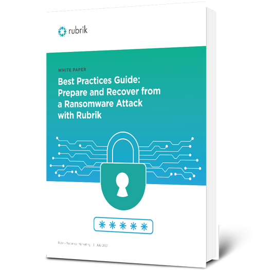 White Paper zur wiederherstellung nach einem Ransomware Angriff von Rubrik